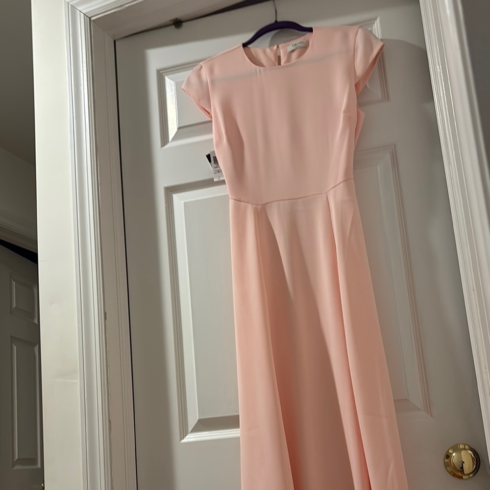 Babaton Hamptons dress soft blush pink